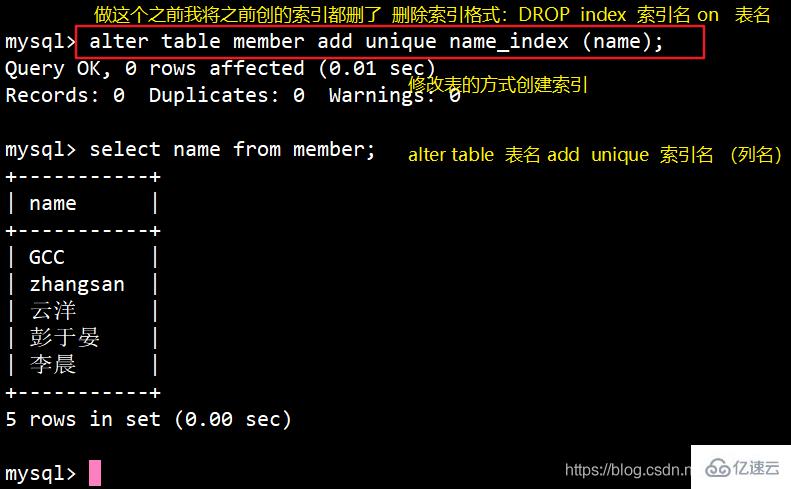 使用MySQL索引如何快速检索数据库的案例