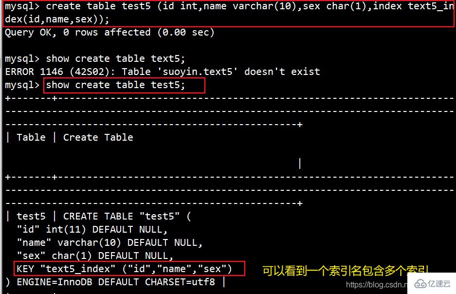 使用MySQL索引如何快速检索数据库的案例