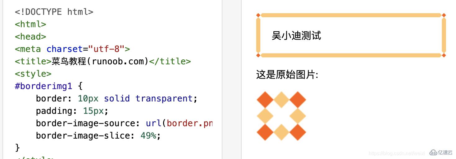 CSS3中border-image-slice属性有什么用