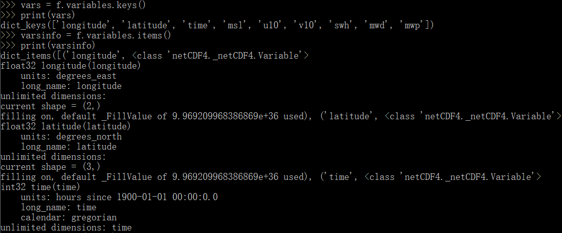 怎么用Matlab和Python读取Netcdf文件