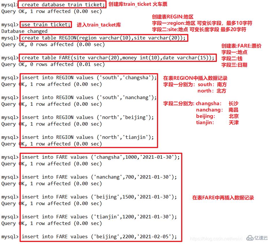 MySQL数据库中高阶SQL语句的使用示例