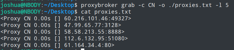 如何在python中使用proxybroker构建一个爬虫免费IP代理池