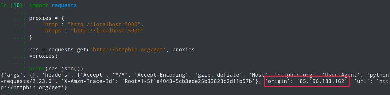 如何在python中使用proxybroker构建一个爬虫免费IP代理池