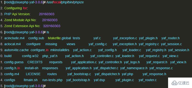php7安装yaf扩展的方法