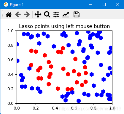 如何在matplotlib中使用Lasso部件