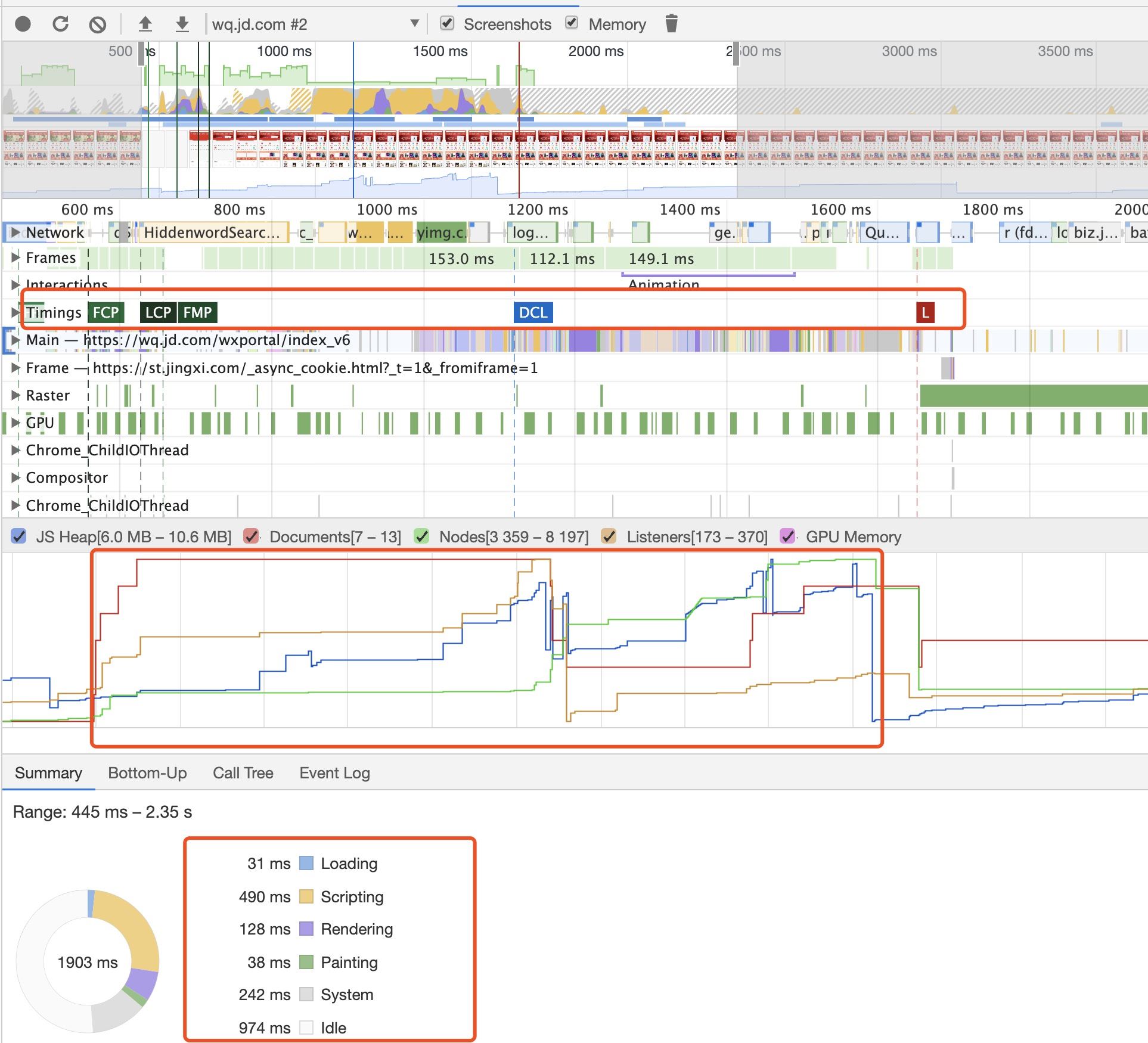 使用Chrome Dev Tools怎么进行页面性能分析