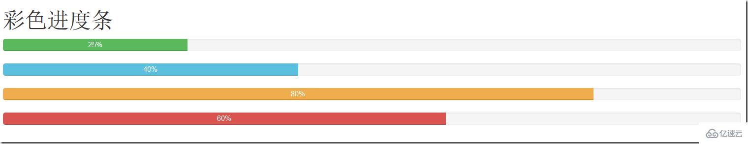 Bootstrap中的进度条组件有什么用