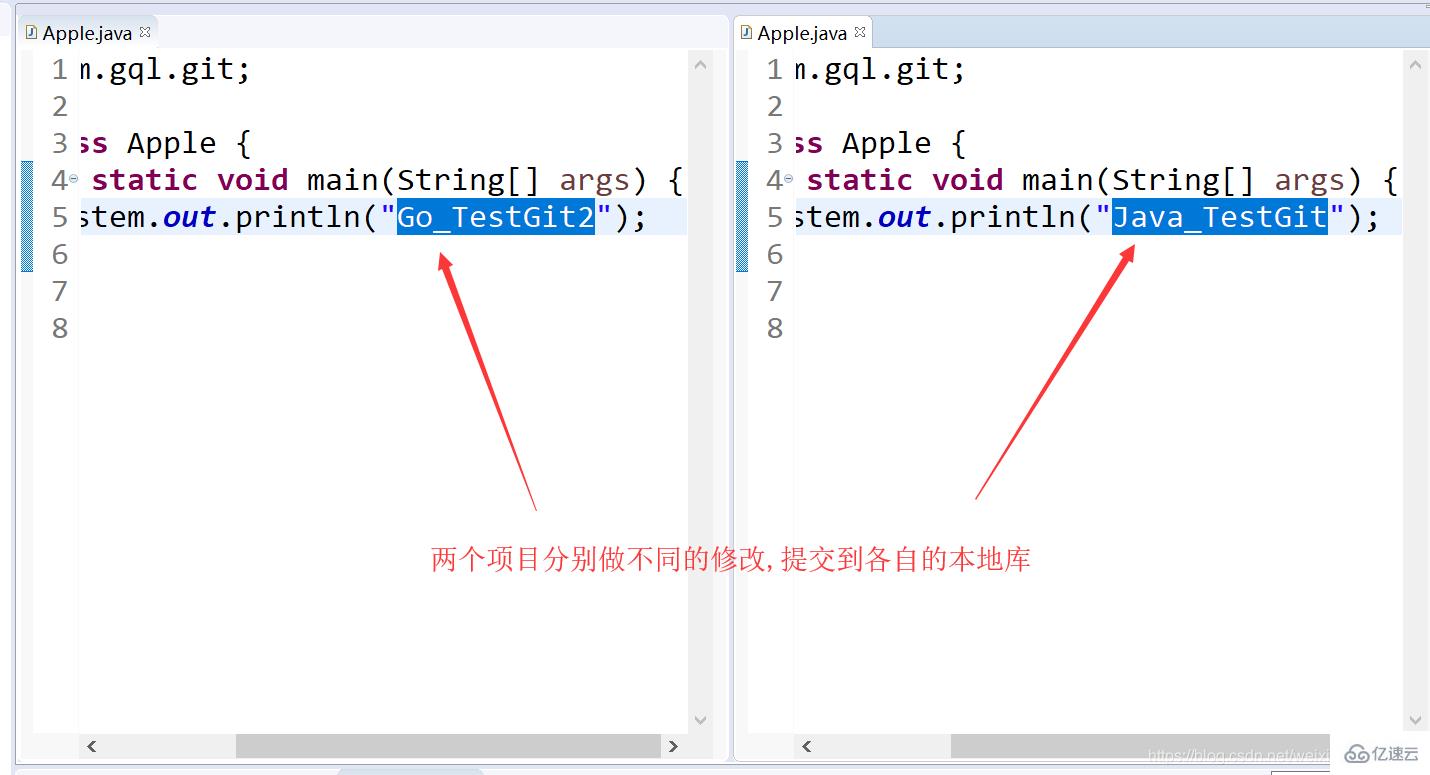 Git&GitHub之图形化界面操作、Eclipse中Git插件的使用案例