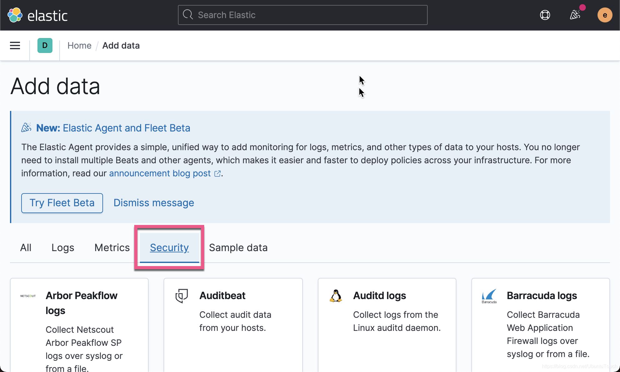 怎么在Security中安装 Elastic SIEM 与 EDR