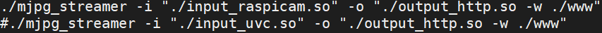 怎么在树莓派中利用mjpg-streamer调用摄像头