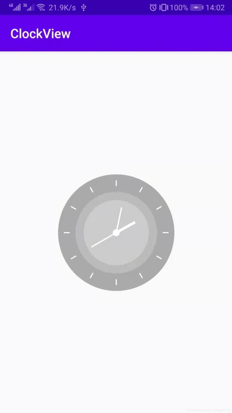 android如何自定义简单时钟