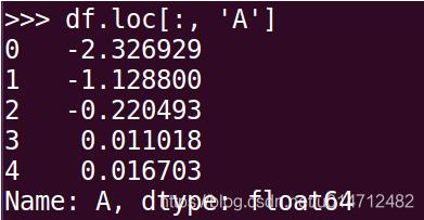 loc函数怎么在Python项目中使用