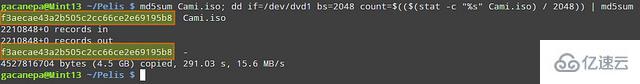 怎么在Linux命令行中将ISO和NRG镜像刻录到DVD中