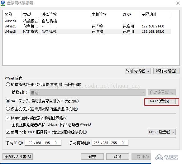 VMWare中Workstation虚拟机访问外网的方法