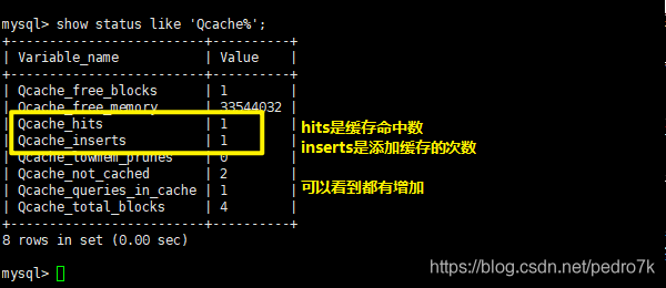 如何在mysql中查询缓存