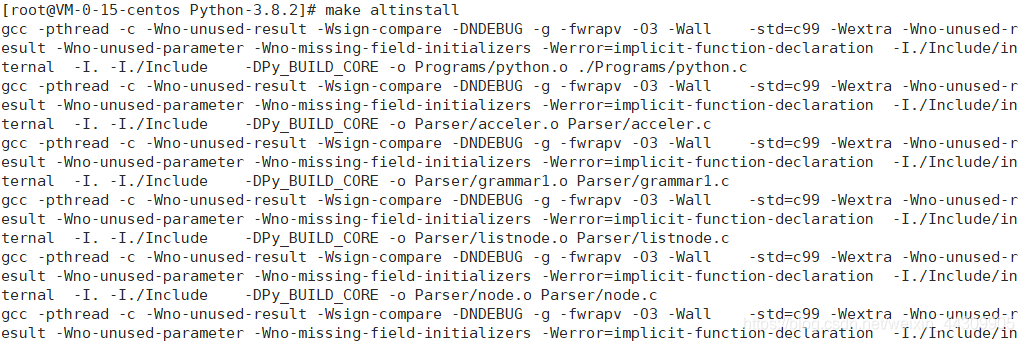 怎么在CentOS系统中安装python3.8.2
