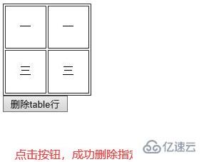 html如何删除表格的第二行