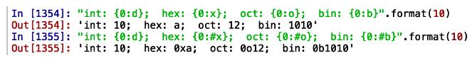 怎么在python中使用format实现一个进制转换功能