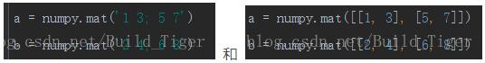 python中mat和matrix的区别是什么