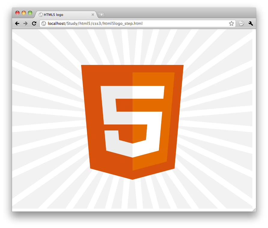 如何用CSS3打造HTML5的Logo