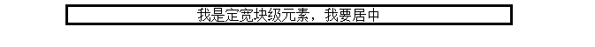 css水平居中的各种方法总结