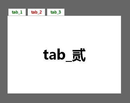 CSS怎么实现Tab切换标签效果