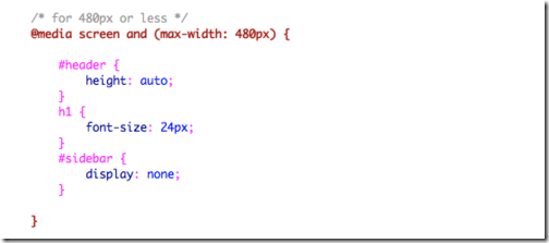 CSS编程中响应式设计的示例分析