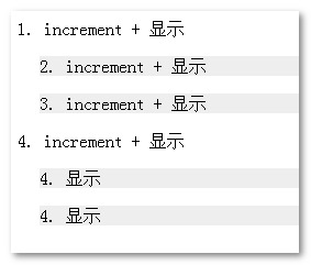 CSS计数器序列数字字符自动递增的方法教程