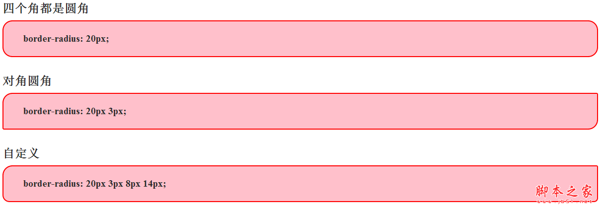 CSS3中怎么實(shí)現(xiàn)圓角效果
