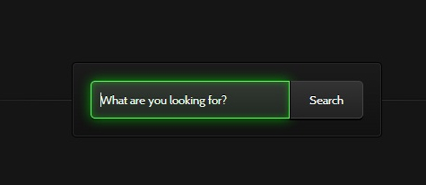 css3發(fā)光搜索表單代碼分享