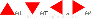 css3如何实现小箭头各种图形效果