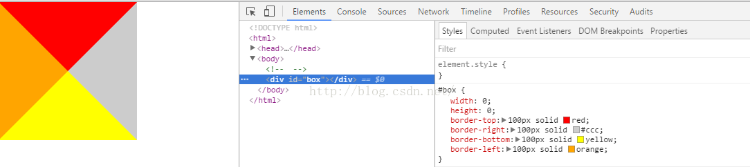 css3如何实现小箭头各种图形效果