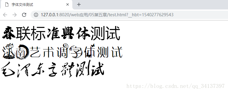 CSS3中如何引入多種自定義字體font-face