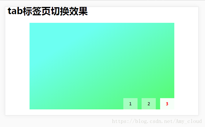 CSS3实现div从下往上滑入滑出效果示例