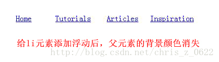 HTML中浮动元素float使其父元素高度塌陷的示例分析