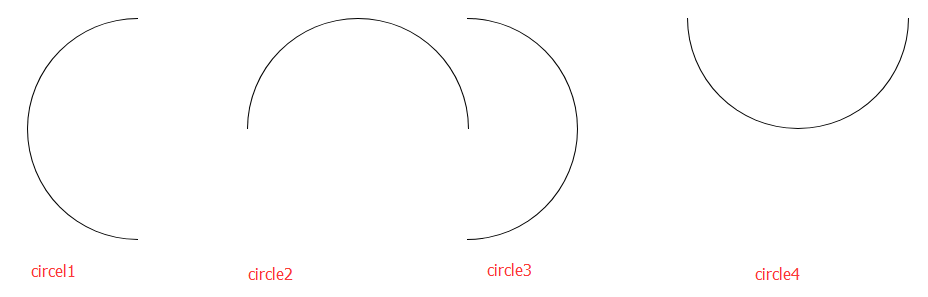 使用css3怎么繪制一個(gè)半圓弧線