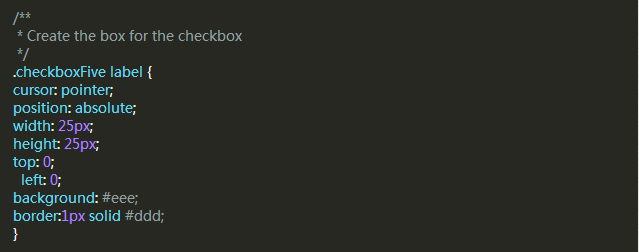 CSS中怎么设置Checkbox复选框控件样式