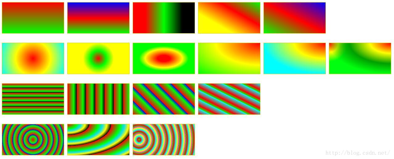 CSS3常用的颜色渐变模式有哪些