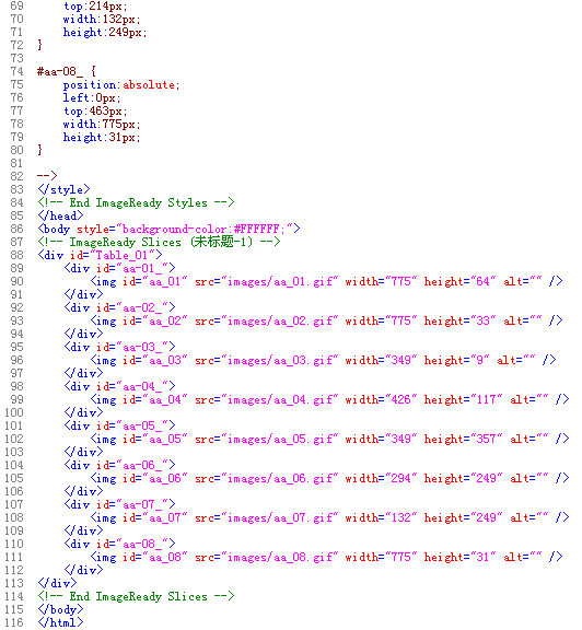 怎么用ps做个xhtml+css的网站首页