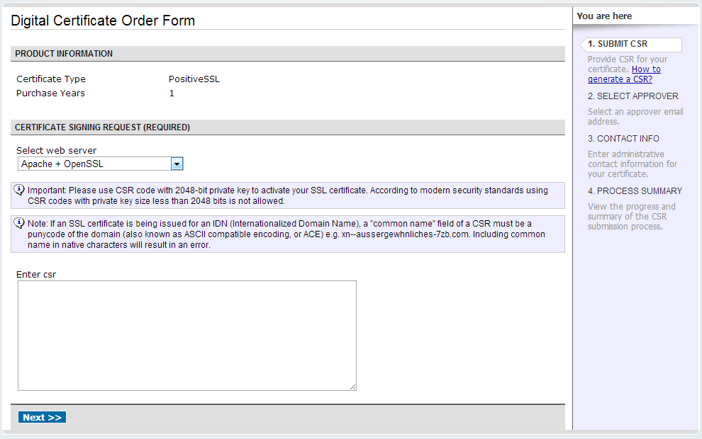 use namecheap ssl plesk