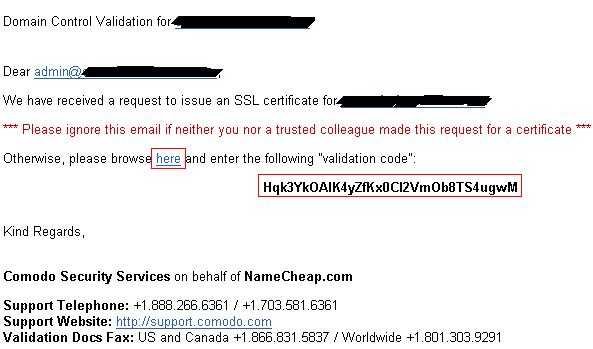 如何激活及使用Namecheap的SSL证书