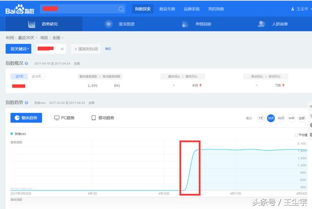 互联网中怎么利用百度长尾高指数关键词提高网站百度权重