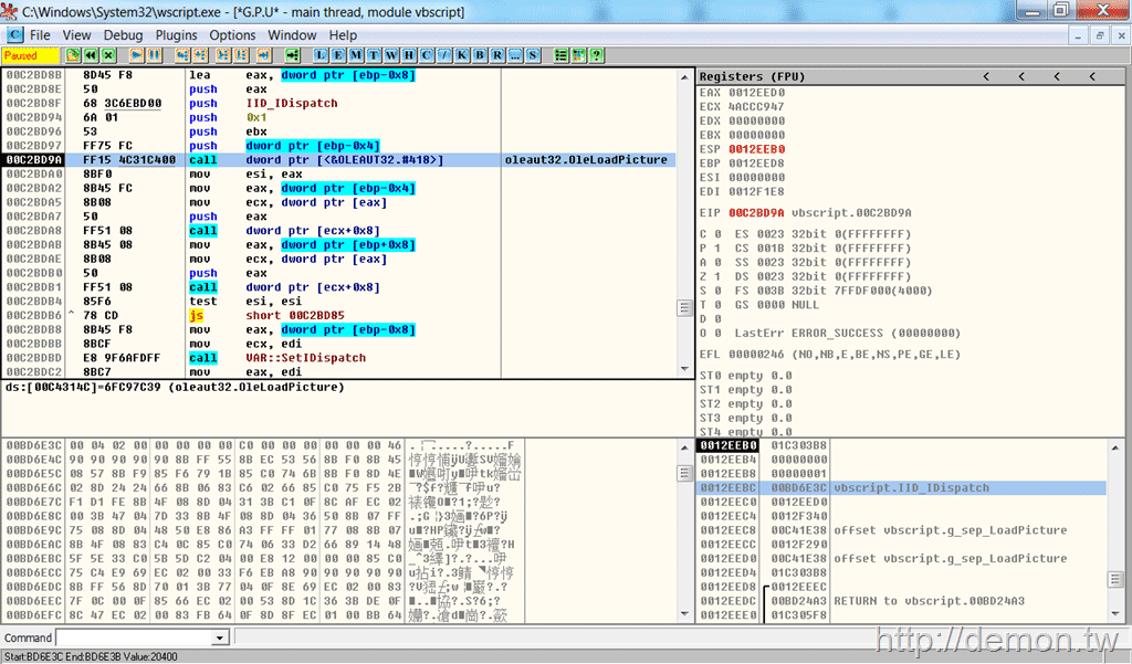 如何在vbscript中使用 LoadPicture函数