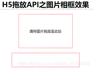 HTML5中如何拖放API实现自动生成相框功能