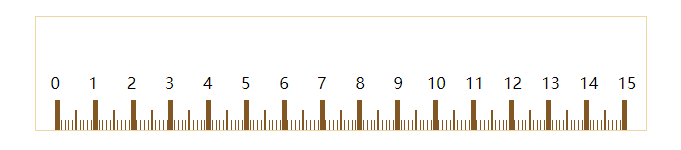 怎么在html5中利用repeating-linear-gradient实现刻度尺