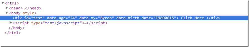 HTML5中data-* 自定义属性怎么用