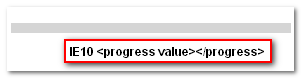 HTML5中進(jìn)度條progress元素及兼容性處理的示例分析