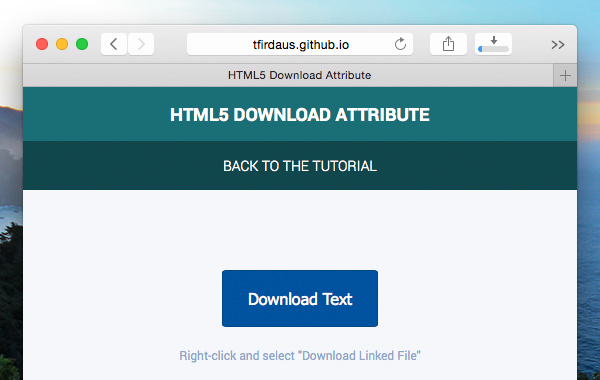 HTML5中的如何强制下载属性download使用