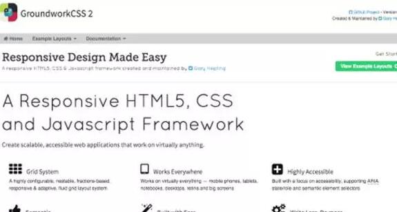 HTML5响应式框架有哪些
