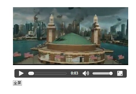 如何实现HTML5 video播放器全屏